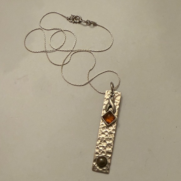 Levi’s🖤12M Bootcut+Spense woman tie-dye tank 3X+18”925 amber necklace - Picture 14 of 17